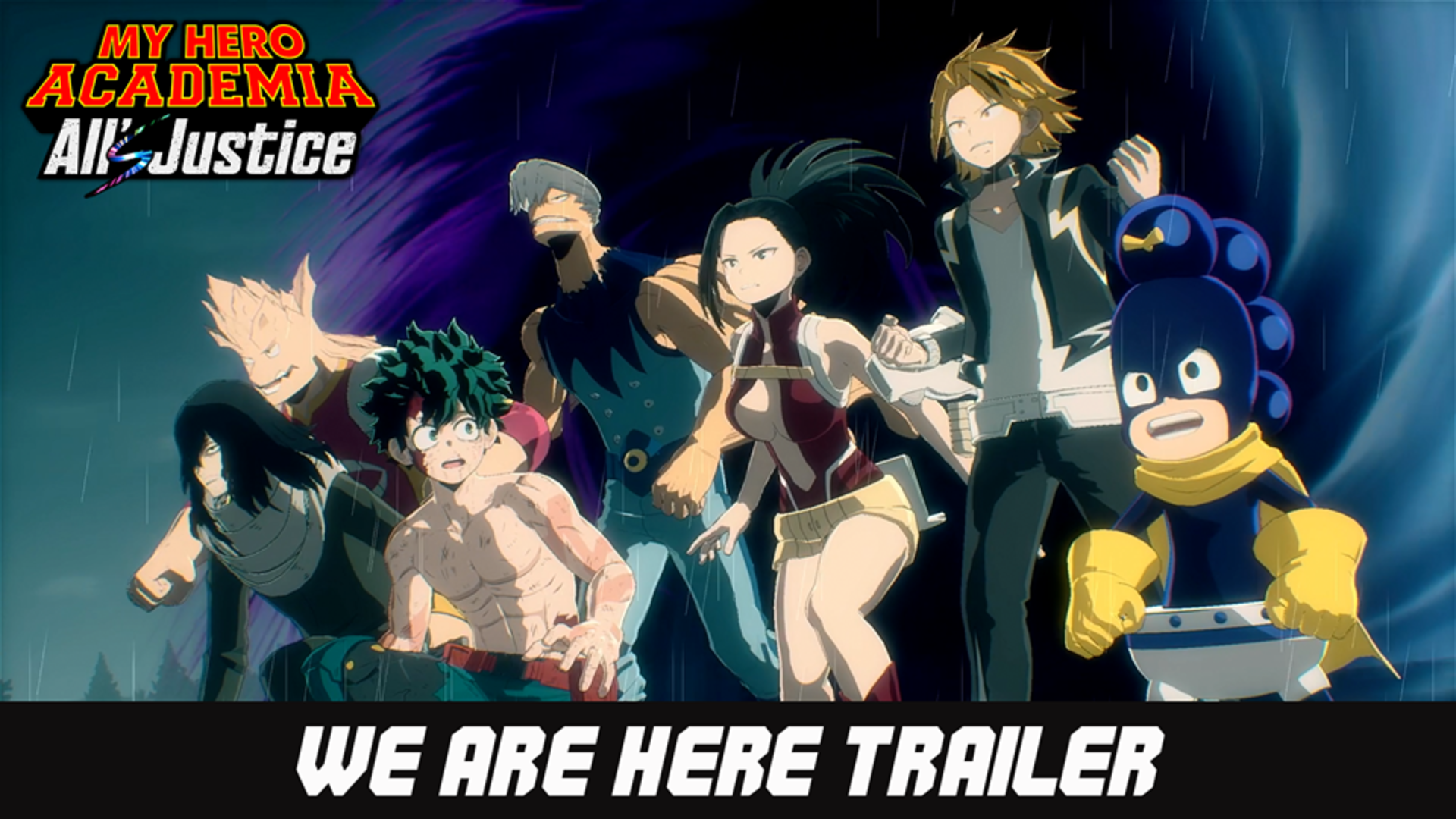 MY HERO ACADEMIA: All’s Justice trailer